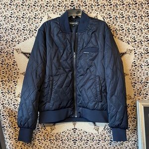 Mens Large L Members Only ozone bomber coat